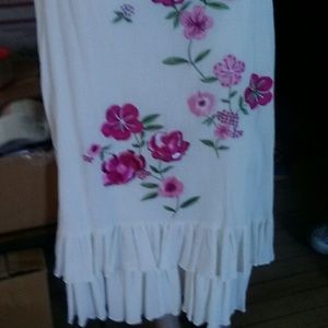 Clio Spring Floral Ruffle Skirt